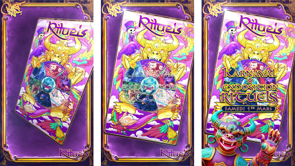 Soir&eacute;e Karnaval, cl&ocirc;ture de l&rsquo;exposition Rituels